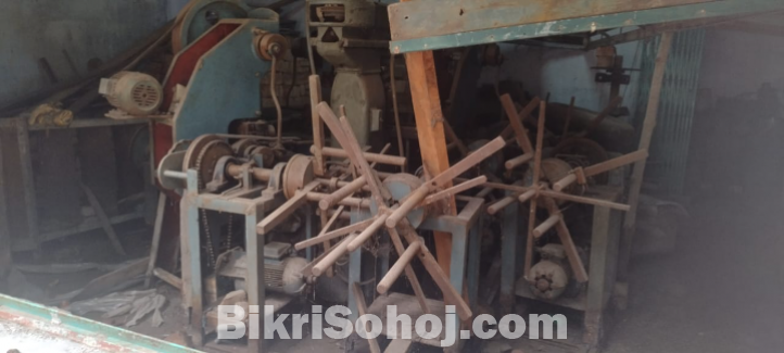 Bandsaw blade and wire nail machine